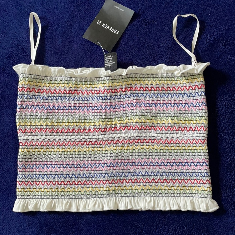 Colorful tube top